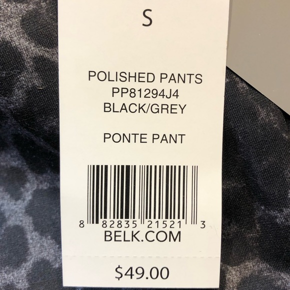 New Directions Women's Ponte Leggings - Picture 7 of 8